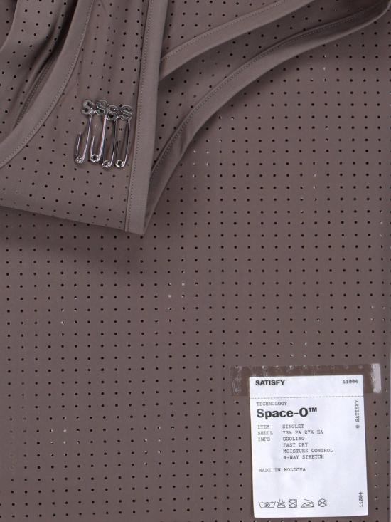 26SS 새티스파이 반팔 티셔츠 11004 91001 Grey - SATISFY