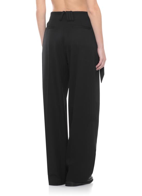 26SS 디 아티코 스트레이트 팬츠 260WCP00286 WWW065AA100 Black - THE ATTICO