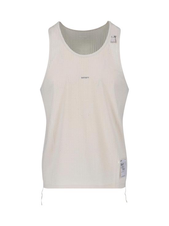 26SS 새티스파이 반팔 티셔츠 11004 11401 White