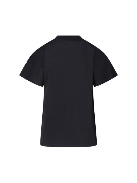 25FW 몽클레어 반팔 티셔츠 093 8C000 28 89AUO 999 Black - MONCLER