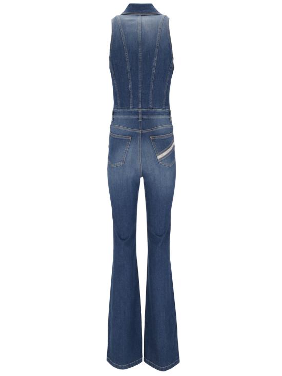 26SS 엘리자베타프랜치 데님 원피스 TJ43D61E2 139 BLUE VINTAGE - ELISABETTA FRANCHI