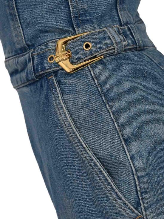 26SS 엘리자베타프랜치 데님 원피스 TJ46I61E2 139 BLUE VINTAGE - ELISABETTA FRANCHI