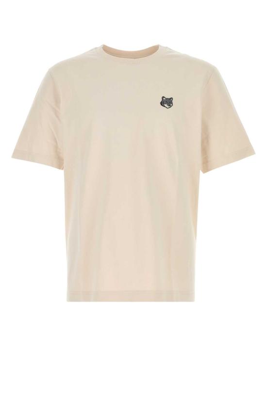 26SS 메종키츠네 폭스 헤드 컴포트 티셔츠 PM00108KJ7025 0447 Beige o Tan
