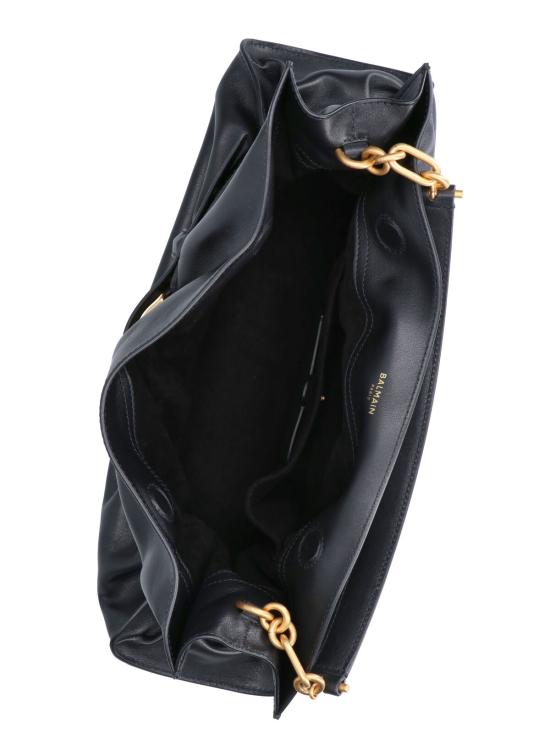 26SS 발망 숄더백 GN0KK990LSAX 0PA Black - BALMAIN