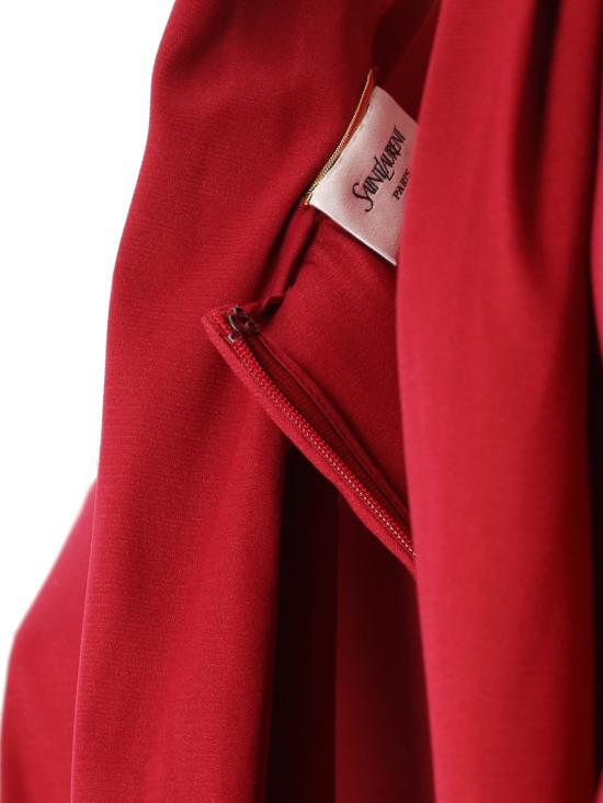 25FW 생로랑 긴팔 티셔츠 851748 Y5J95 6054 Rosso - SAINT LAURENT