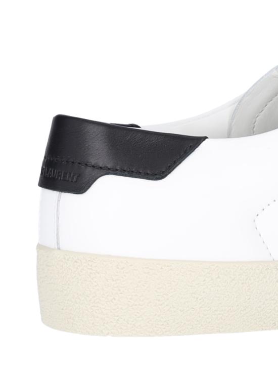 25FW 생로랑 스무스 레더 코트 클래식 SL/06 스니커즈 610685 AABEE 9061 White - SAINT LAURENT
