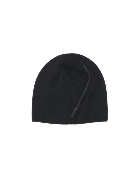 25FW 로아 로고 울 비니 RBUW288YA12 BLK0001 Black - ROA