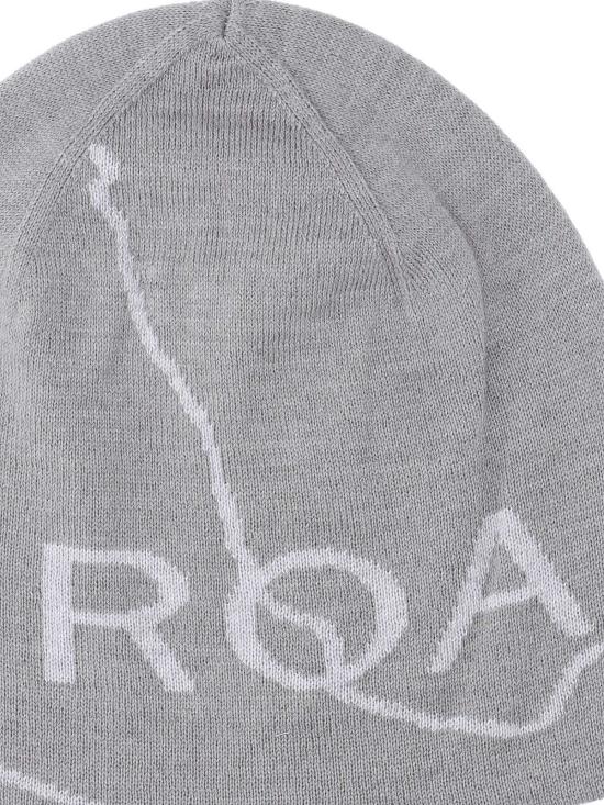 25FW 로아 로고 울 비니 RBUW288YA12 GRY0001 Grey - ROA