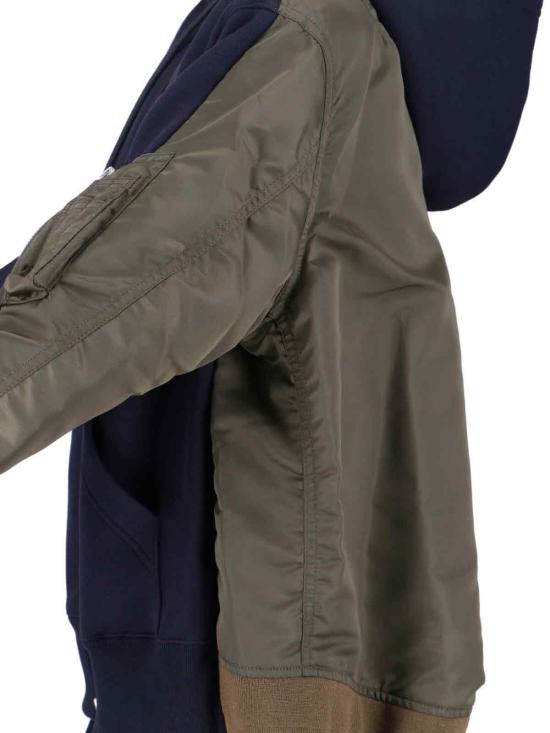 25FW 사카이 스웨터 25 08059 233 Blue - SACAI