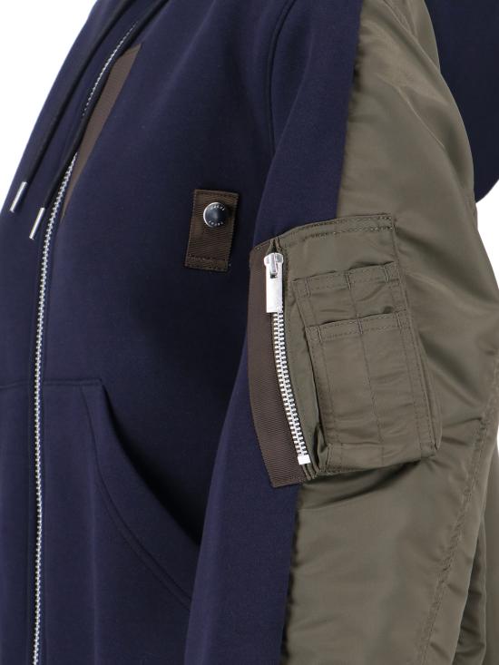 25FW 사카이 스웨터 25 08059 233 Blue - SACAI