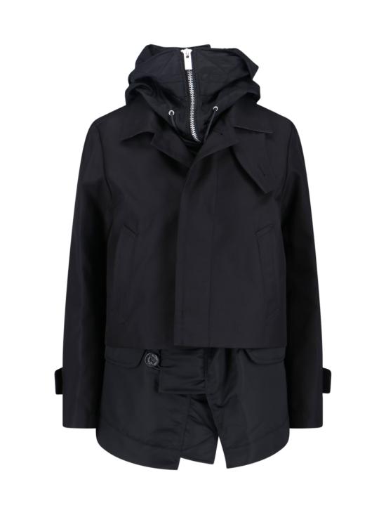 25FW 사카이 자켓 25 08025 001 Black