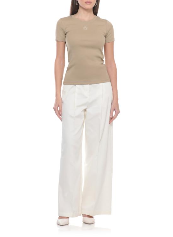 26SS 마린세르 반팔 티셔츠 WTT012A CJER0008BG40 Beige - MARINE SERRE