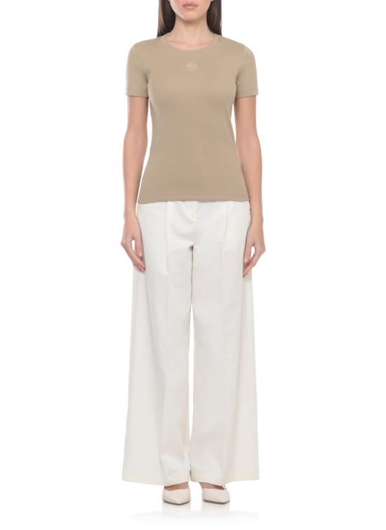 26SS 마린세르 반팔 티셔츠 WTT012A CJER0008BG40 Beige - MARINE SERRE