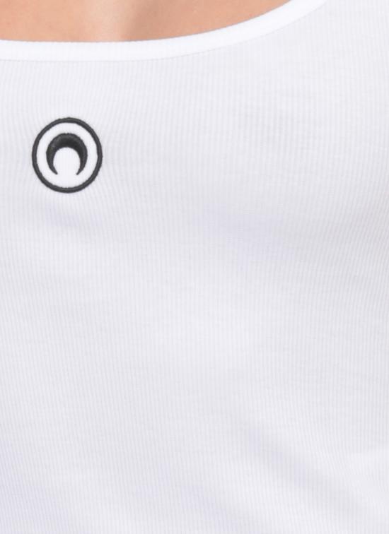 26SS 마린세르 민소매 티셔츠 WTO507A CJER0011WH10 White - MARINE SERRE