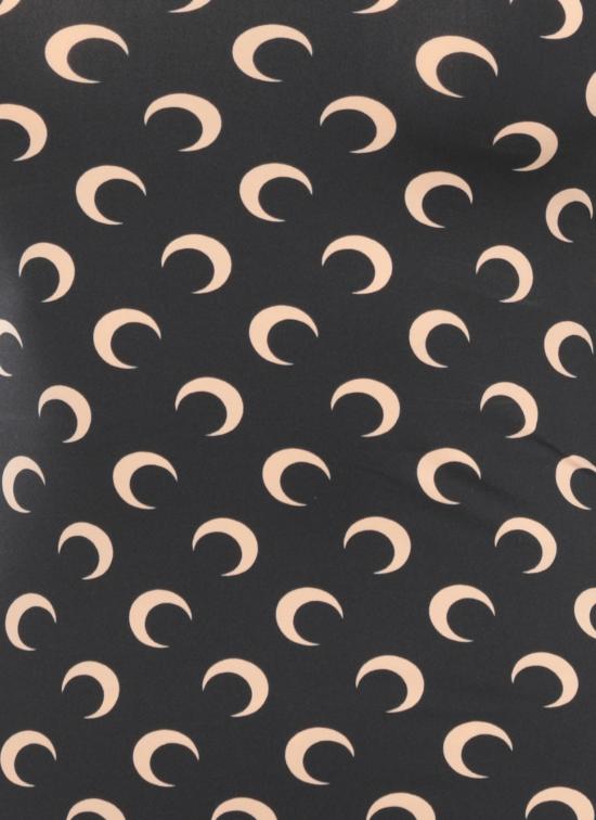 26SS 마린세르 크레센트 문 프린트 긴팔 티셔츠 WTS006A CJER0001IT99 Black - MARINE SERRE