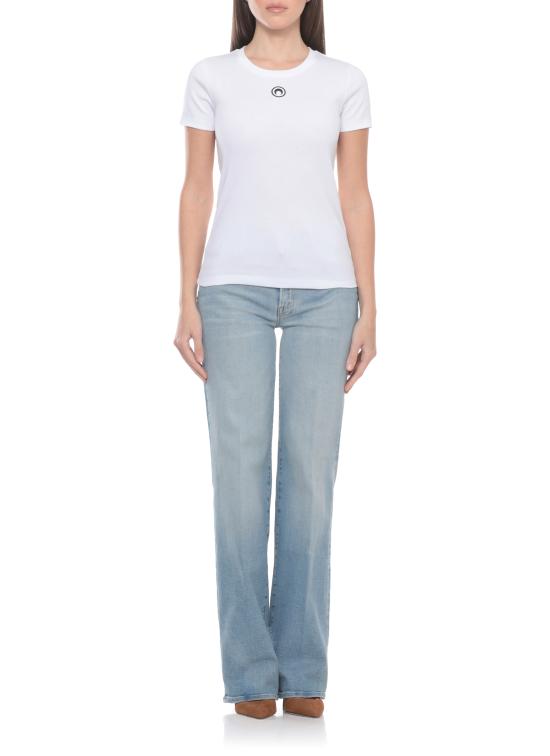 26SS 마린세르 반팔 티셔츠 WTT012A CJER0008WH10 White - MARINE SERRE