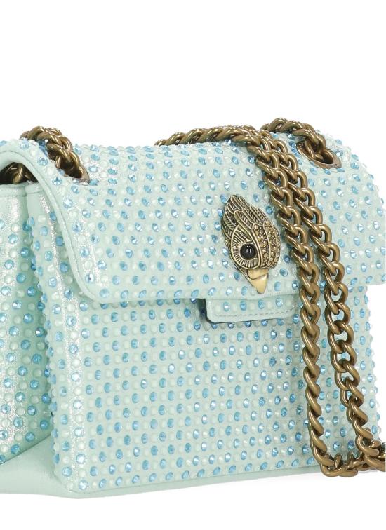 26SS 커트가이거 숄더백 5018173609 FABRIC MINI KENSINGTONPALE GRE Green - KURT GEIGER