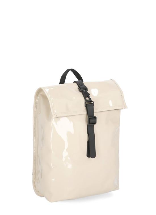 26SS 레인스 백팩 RA13330 ROLLTOP RUCKSACK MINISHO Beige - RAINS