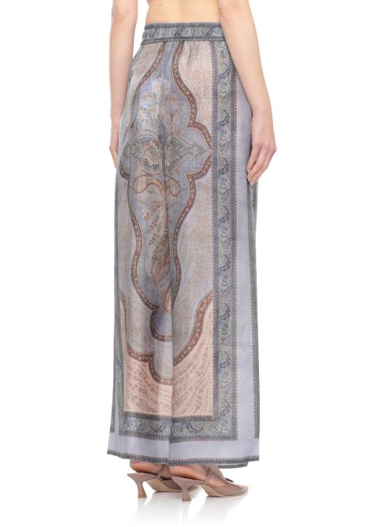 26SS 짐머만 스트레이트 팬츠 5580PRS262 TPBL Purple - ZIMMERMANN