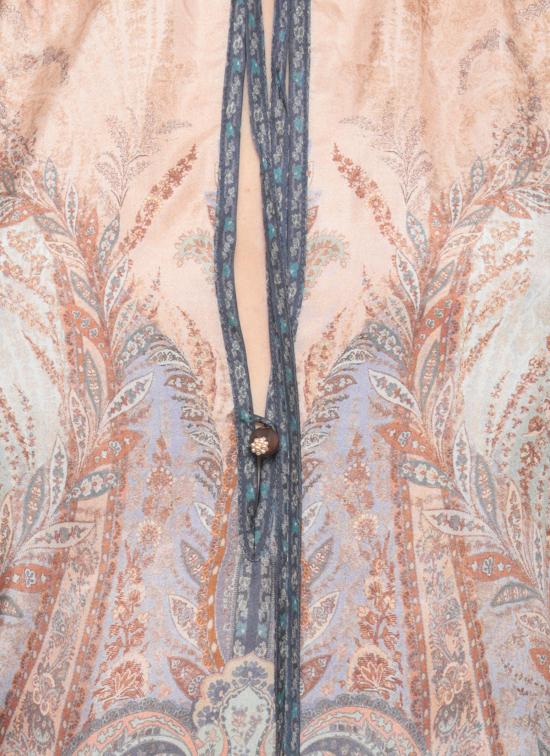 26SS 짐머만 미디 원피스 5807DRS262 TPBL MultiColour - ZIMMERMANN