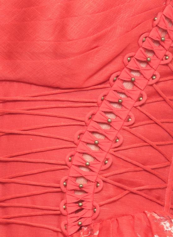 26SS 짐머만 미디 원피스 6913DC261 RDME Red - ZIMMERMANN