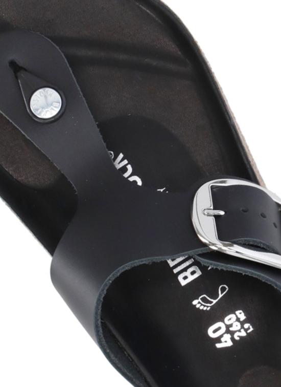 26SS 버켄스탁 샌들 1023334 GIZEH BIG BUCKLEBLACK Black - BIRKENSTOCK