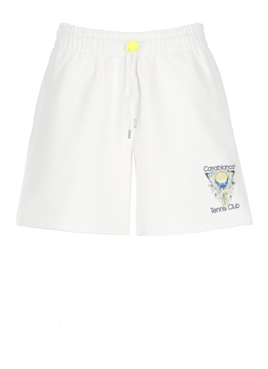 26SS 카사블랑카 숏팬츠 MSP26JTR00302 OFF WHITE LOOPBACK White