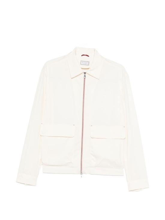 26SS 브루넬로 쿠치넬리 자켓 MV4086570 C1849 White