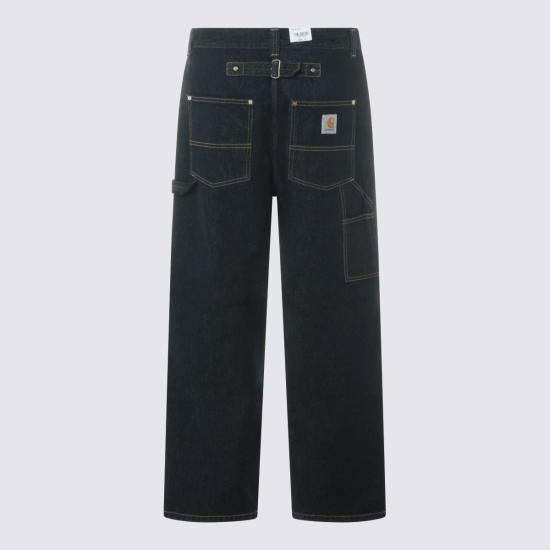  칼하트 데님 팬츠 카하트 벨몬트 진 블루 린스드 - CARHARTT