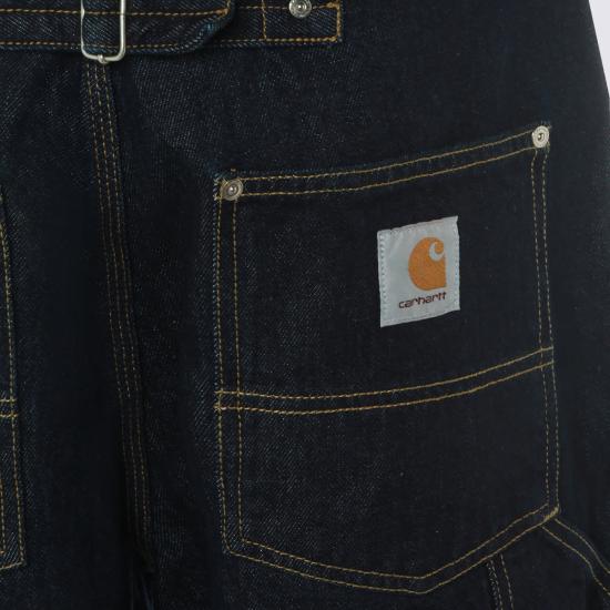  칼하트 데님 팬츠 카하트 벨몬트 진 블루 린스드 - CARHARTT