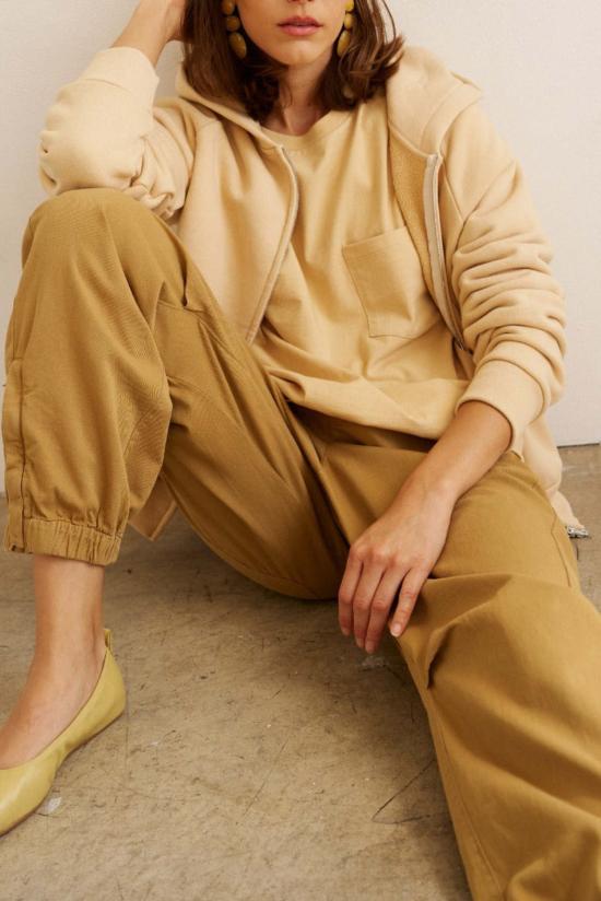  제이미 할러 스웨터 버드 버터 후디