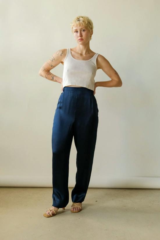  조르지오 아르마니 크롭 팬츠 - GIORGIO ARMANI