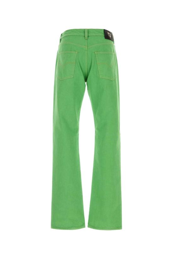 26SS 베르사체 스트레이트 팬츠 10241301A17871 1DB00 Green - VERSACE