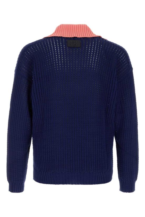 26SS 펜디 폴로 티셔츠 FZE077AYY3 F1A9C Blue - FENDI