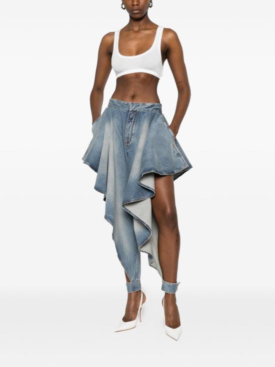 26SS 알라이아 데님 팬츠 AA9P1374D026C A56 Blue - ALAIA