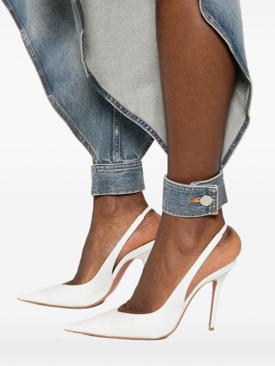 26SS 알라이아 데님 팬츠 AA9P1374D026C A56 Blu - ALAIA