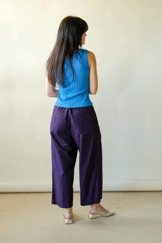  드리스 반 노튼 크롭 팬츠 Dries Van Noten 드로스트링 팬츠 - DRIES VAN NOTEN