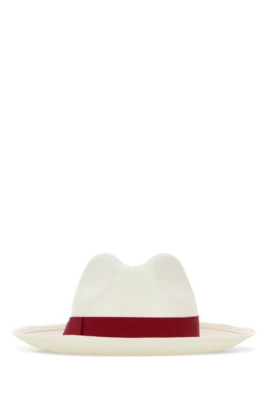 26SS 보르살리노 모자 232044 01A3 White