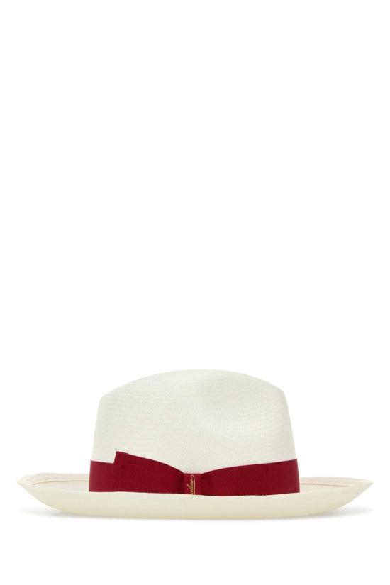 26SS 보르살리노 모자 232044 01A3 White - BORSALINO