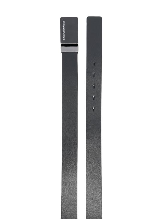 26SS 엠포리오 아르마니 가죽 벨트 Y4S427 YTU7J84372 Black - EMPORIO ARMANI