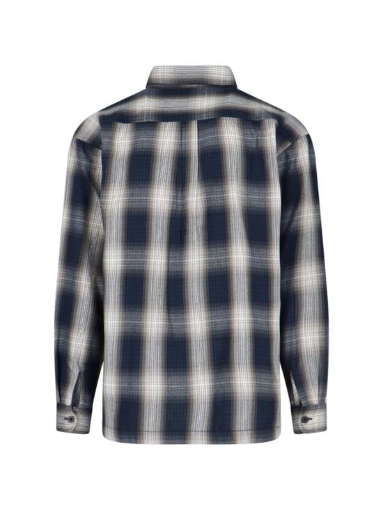  칼하트 긴팔 티셔츠 Carhartt Wip L/S Blanton 셔츠 블루 - CARHARTT