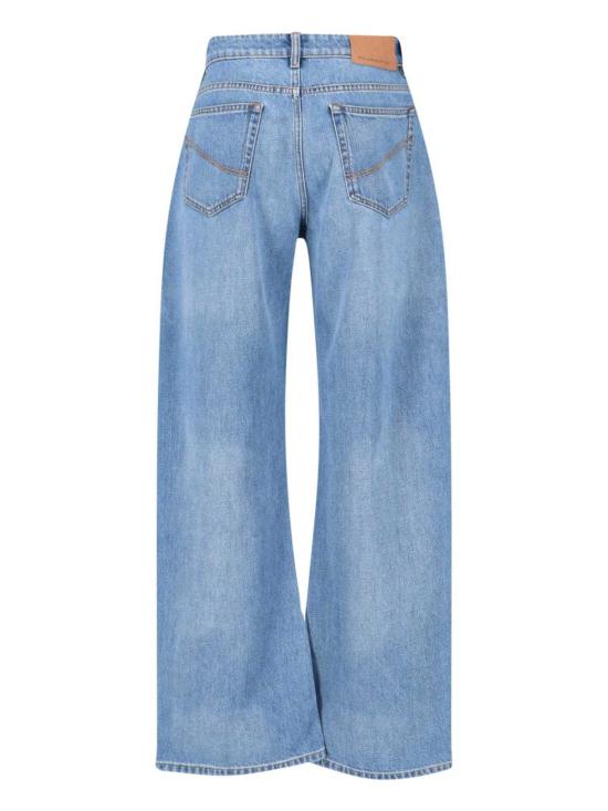  스텔라 맥카트니 데님 팬츠 스텔라 매카트니 와이드 진 블루 - STELLA MCCARTNEY