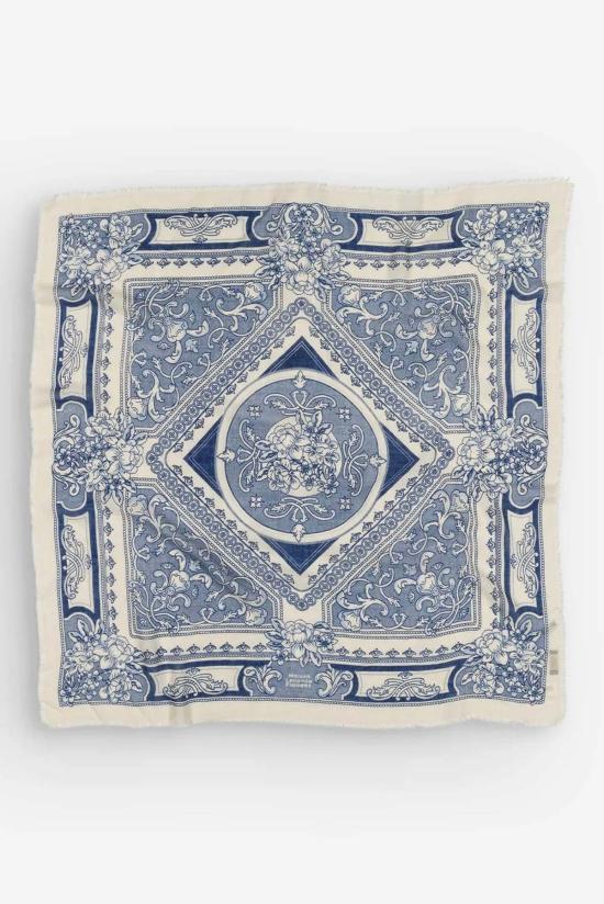  Maison Lecomte Flament 머플러/스카프 모자이크 울/실크 스카프