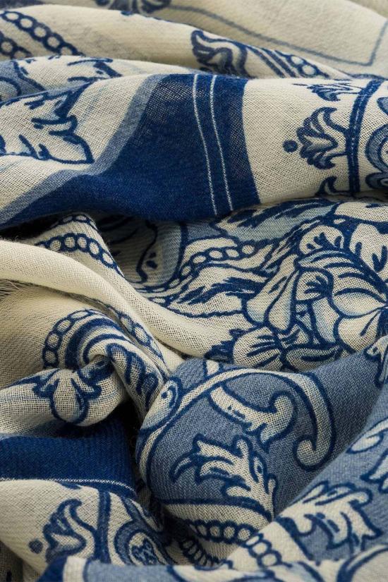  Maison Lecomte Flament 머플러/스카프 모자이크 울/실크 스카프 - OTHER BRANDS