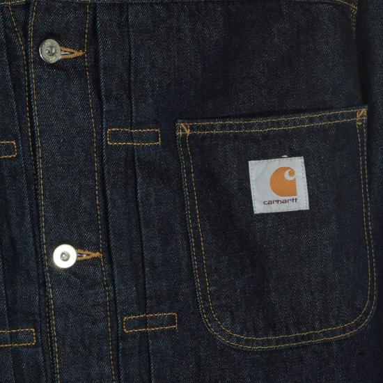  칼하트 데님 자켓 카하트 벨마 데님 재킷 블루 린스드 - CARHARTT