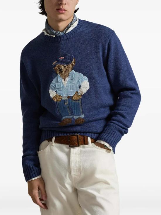  폴로 랄프로렌 스웨터 폴로 랄프 로렌 폴로 베어  네이비 - POLO RALPH LAUREN