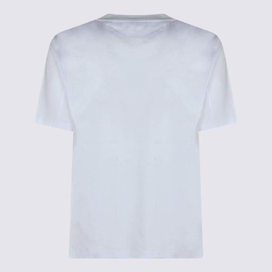  브루넬로 쿠치넬리 반팔 티셔츠 Brunello Cucinelli 코튼 티셔츠 - BRUNELLO CUCINELLI