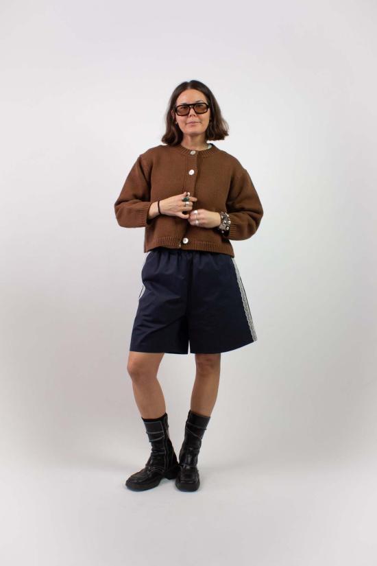  니키 체이슨 가디건 Nikki Chasin 실로 코튼 카디건 - NIKKI CHASIN