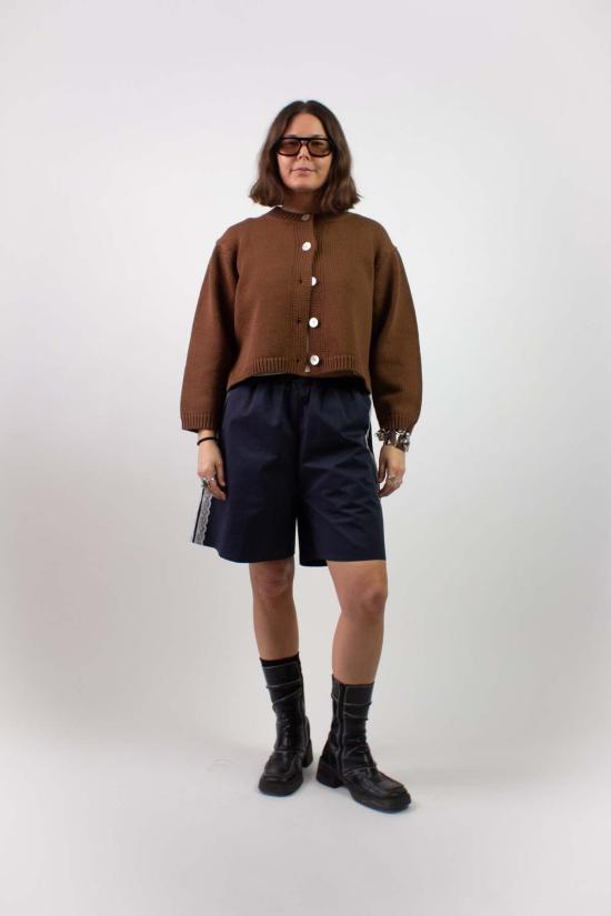  니키 체이슨 가디건 Nikki Chasin 실로 코튼 카디건 - NIKKI CHASIN