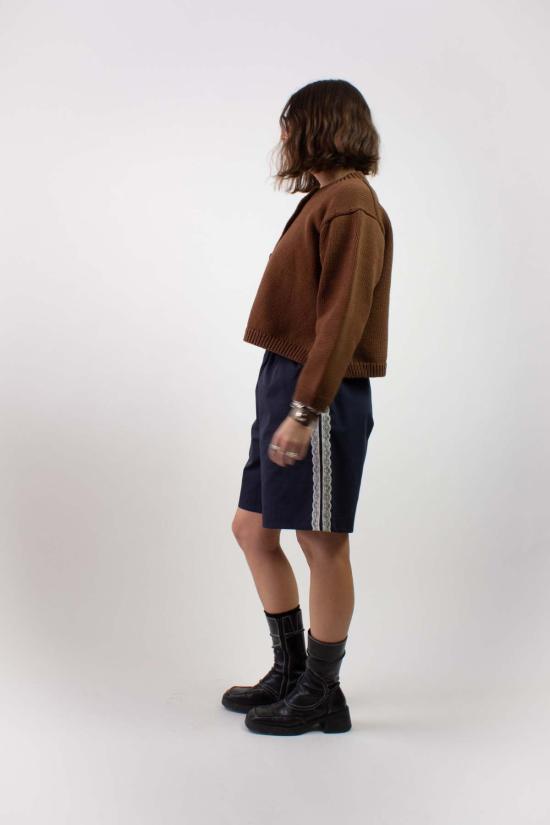  니키 체이슨 가디건 Nikki Chasin 실로 코튼 카디건 - NIKKI CHASIN